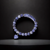 8mm lapis lazuli bracelet with charm