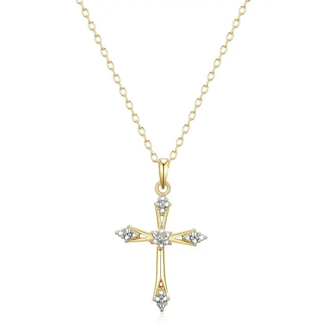 cross necklace women