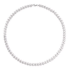 JSJOY Pearl Necklace for Men, Round Mens Pearl Necklace