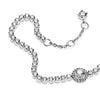 Sparkling cubic zirconia tennis bracelet