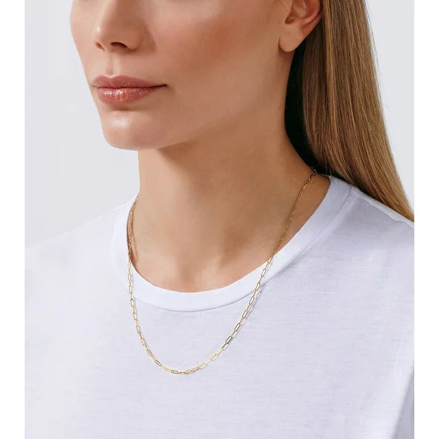 Jewelry Atelier Gold Chain Necklace Collection - 14K Solid Gold Filled Chain Necklaces